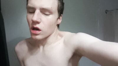 Young Guy Fucks Sex Toy & Cums on It! - Gay Solo Web-Cam Action with Big Cocks!