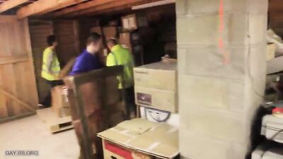 Warehouse Orgy - Action Bareback Cum Shots (190 chars)