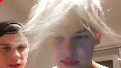 Young and Blonde Boys Cum Shots - Explosive Amateur Gay Porn!