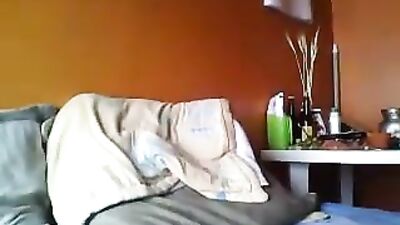 Cam boy enjoys himself