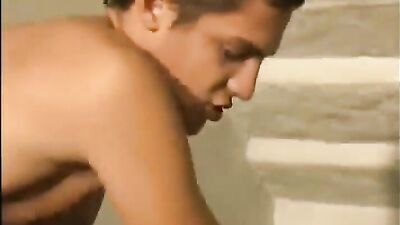 Gay Porn: Fucking at Stairway (Action) - An intense video featuring two hot guys fucking passionately while climbing stairs!