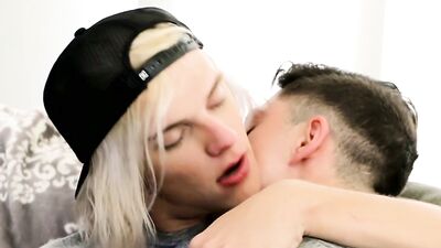 Mikes Blond Suck BB his BF 1833: Raw and Steamy Oral Action in the Bedroom!