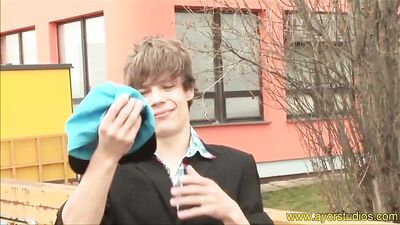 Two Hot Twinks Get Down & Dirty - Gay Menage a Trois Romp in the Shower!