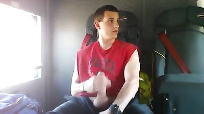 Hot Hung Fireman 2: Blazing Solo in the Fire Truck