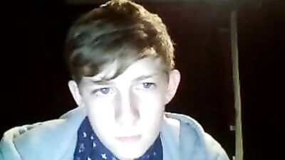 Young British Hunk Gets Naughty in the Bedroom - Cutie Boy Enjoys Himself