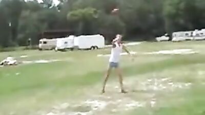 Outdoor Boys Bareback Public Oral