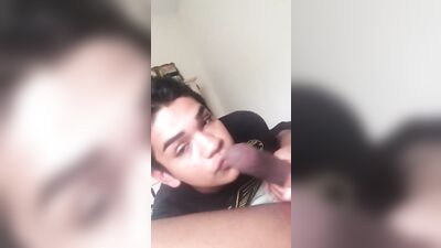 Gay Cock Slapping Frat Latino Porn - Big Balls At Your Face!