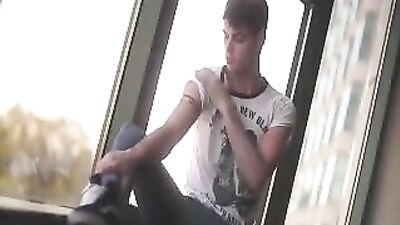 Bb-64: Old School Threesome with Handsome Daddies in Leather Jackets!