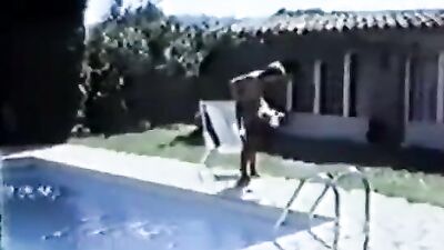 Gay Vintage Cumshot Action - The Boy by the Pool