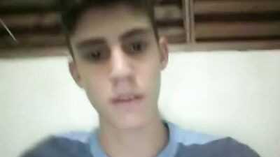 Young and Handsome! Teen Boy Webcam Solo - Gay Porn Video!
