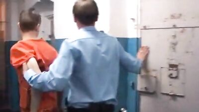 Prison boy gets a slamming.