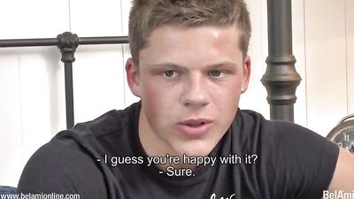 Jeff Toibins Raw Sexual Appetite - Solo Session with Blonde Hunk