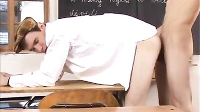 Classroom Pleasures: Gay Students Get Naughty in Empty Classrooms - Tagged as Gay Porn and Erotic Video