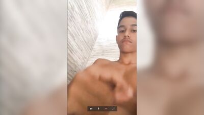 Latino jock blows a load in Latin Pride Solo Cumshot!