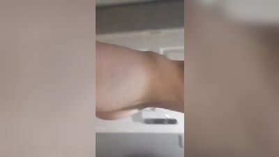 Shows his boner