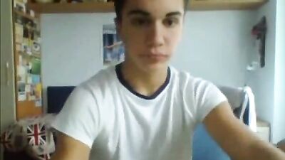 British Twink Cumming On Webcam - Amateur Solo Cam Show
