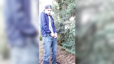 Masterbates in Public - Gay Porn for Men - BDSM, Oral and Anal Sex.