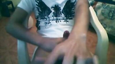 Jerking off on cam