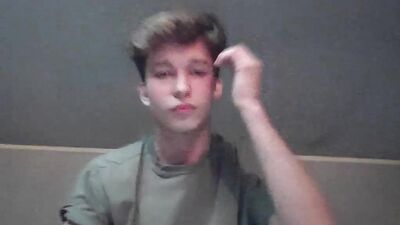 Non Porn - Just Stripping Tease! Gay XXX Video - Blond Boy Bareback Action