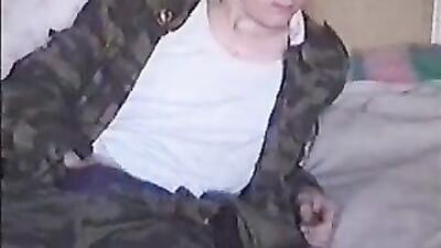 Soldier jerk off