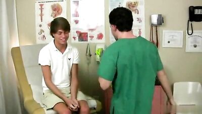 Blonde Twink gets a helping hand