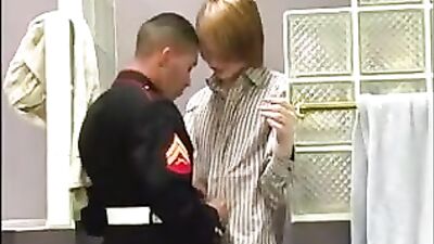 Soldiers Bareback Adventure with Tall Boy