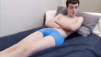 Snap a super cute and smooth Australian masturbates 2