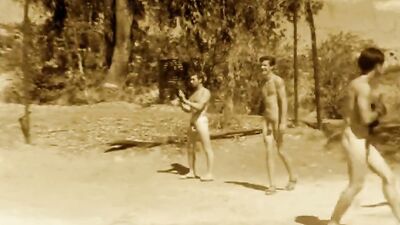 Young Male Explosion - Vintage Amateur Public Outdoor Straight Boys Adventure