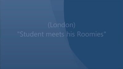 Brian555 Student Meets His Hot Roomies in a Threesome!