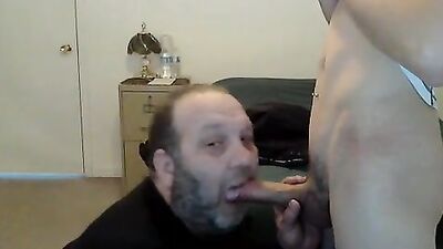 Older Mans Oral Adventure with College Student