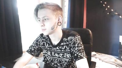 Handsome and Inked Tattoo Artist Gets Sucked Off and Fucked by Muscular Men!