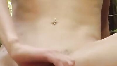 Cute Boy in the Woods