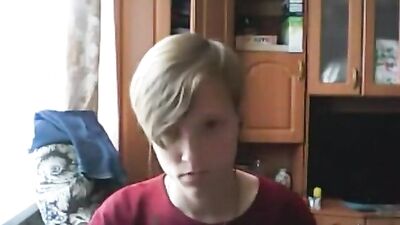 Gay Porn Video: Pretty Blond Boys Handsome Solo Adventure!