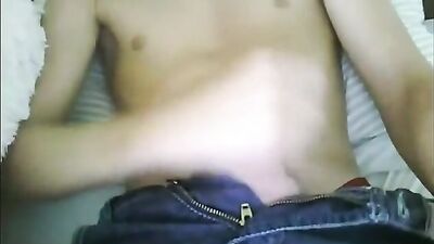 Hot & Smooth Boy Cam Show - Cum Shots Handjob Solo