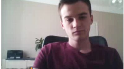 Gay Teen Web-Cam Cumming Dilemma - Solo Exposure