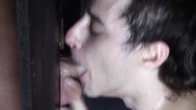 Hot Aussie Boy Billy Gets Serviced At The Glory Hole!