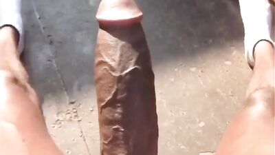 Black Cock Jangalang: Big Bottom Boy with Amazing Black Dick