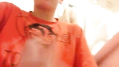 Skype Sucking Boy Masturbation - Cumshot Oral Delight!