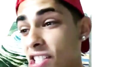 Teen Boys Moaning - A Gay Porn Threesome with Muscular Studs