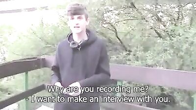 Straight 18yo boy fucked bareback for money