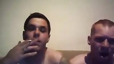 Straight guy sucks gay redhead friends cock first time