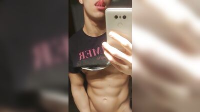 Hot Body Cums Alot: Muscle Boys Solo Cumshot Explosion!