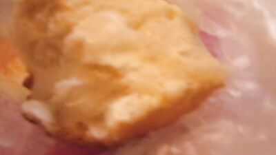 Cum on bread eat sperm