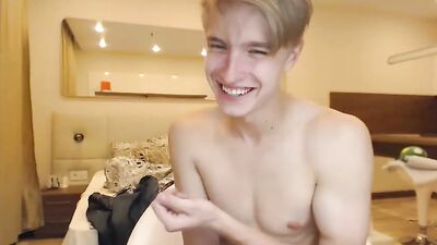 Bareback Bliss: A Young Blondes First Time with Two Huge Cocks!