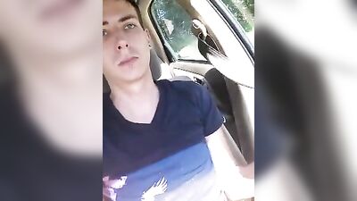 Drive by Shooter - Amateur Big Cocks in Public Outside