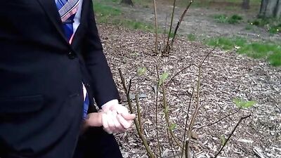 Teen Outdoors: Suited and Ready for Action - Gay Porn