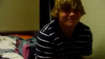 GayAss.com - Blond Ginger Show Off His Big Fat Gay Brother Ass