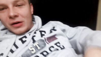 British Straight Guy in Action - Sexy Solo Performance for His Lady!