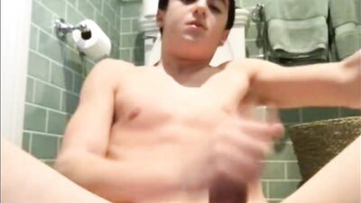 Bathroom Rubdown: Steamy Encounter with Gay Porn Stars!