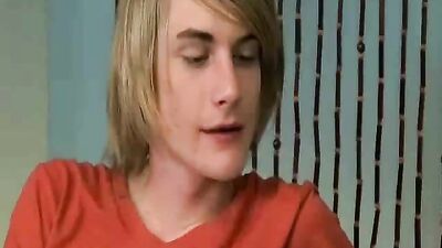 Gay Porn Teens Home Alone and Ready for Action